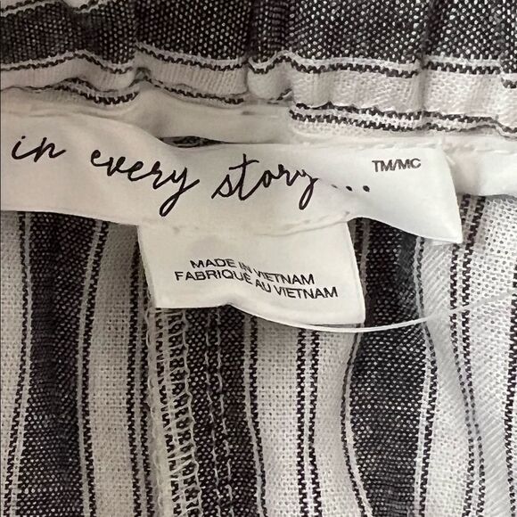 Pennington’s Linen Blend Paper Bag Waist Frill Short - In Every Story Sz 14 NWT - Picture 9 of 11